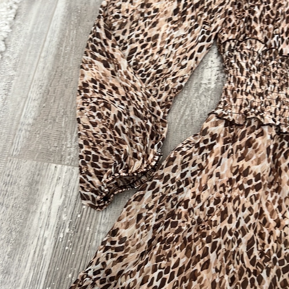 Zara Animal Print Dress - Picture 8 of 11
